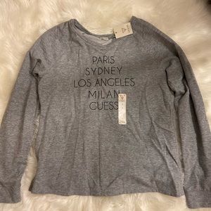 GRAY GUESS LONG SLEEVE🌃